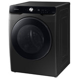 4.5 cu. ft. Large Capacity Smart Dial Front Load Washer with Super Speed Wash in Brushed Black - (WF45A6400AV)