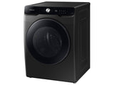 4.5 cu. ft. Large Capacity Smart Dial Front Load Washer with Super Speed Wash in Brushed Black - (WF45A6400AV)