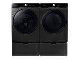 4.5 cu. ft. Large Capacity Smart Dial Front Load Washer with Super Speed Wash in Brushed Black - (WF45A6400AV)