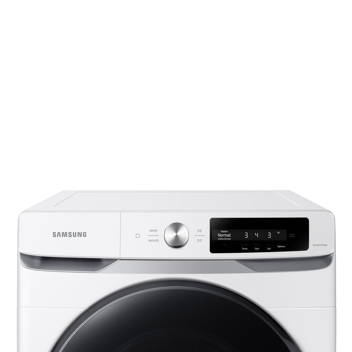 4.5 cu. ft. Large Capacity Smart Dial Front Load Washer with Super Speed Wash in White - (WF45A6400AW)