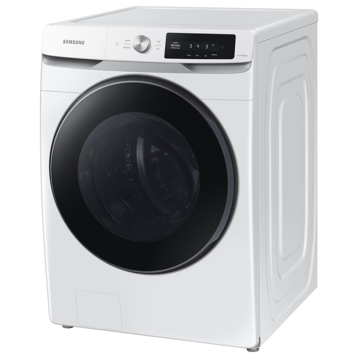 4.5 cu. ft. Large Capacity Smart Dial Front Load Washer with Super Speed Wash in White - (WF45A6400AW)