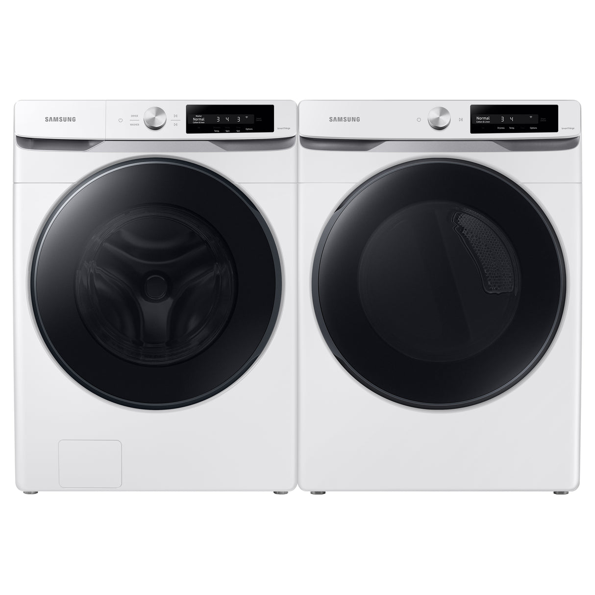 4.5 cu. ft. Large Capacity Smart Dial Front Load Washer with Super Speed Wash in White - (WF45A6400AW)