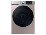 4.5 cu. ft. Large Capacity Smart Front Load Washer with Super Speed Wash - Champagne - (WF45B6300AC)