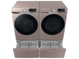 4.5 cu. ft. Large Capacity Smart Front Load Washer with Super Speed Wash - Champagne - (WF45B6300AC)