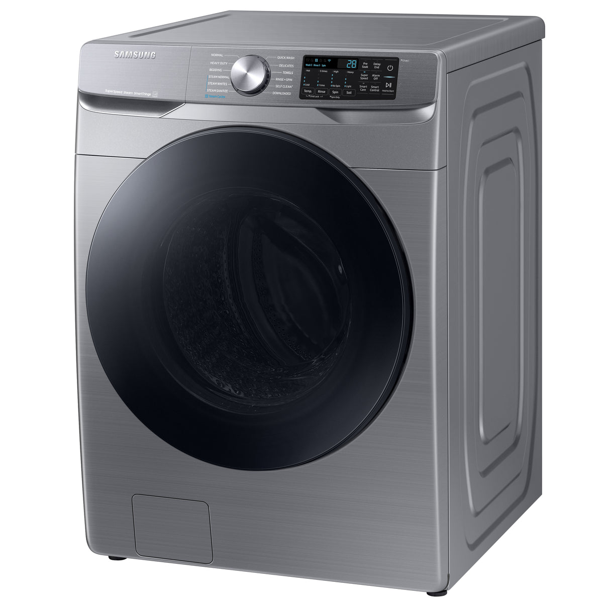 4.5 cu. ft. Large Capacity Smart Front Load Washer with Super Speed Wash in Platinum - (WF45B6300AP)