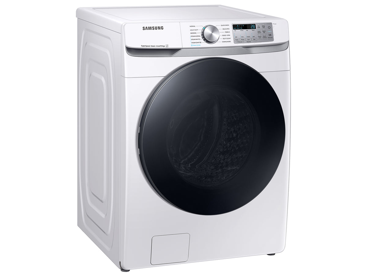 4.5 cu. ft. Large Capacity Smart Front Load Washer with Super Speed Wash - White - (WF45B6300AW)