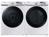 4.5 cu. ft. Large Capacity Smart Front Load Washer with Super Speed Wash - White - (WF45B6300AW)