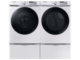 4.5 cu. ft. Large Capacity Smart Front Load Washer with Super Speed Wash - White - (WF45B6300AW)