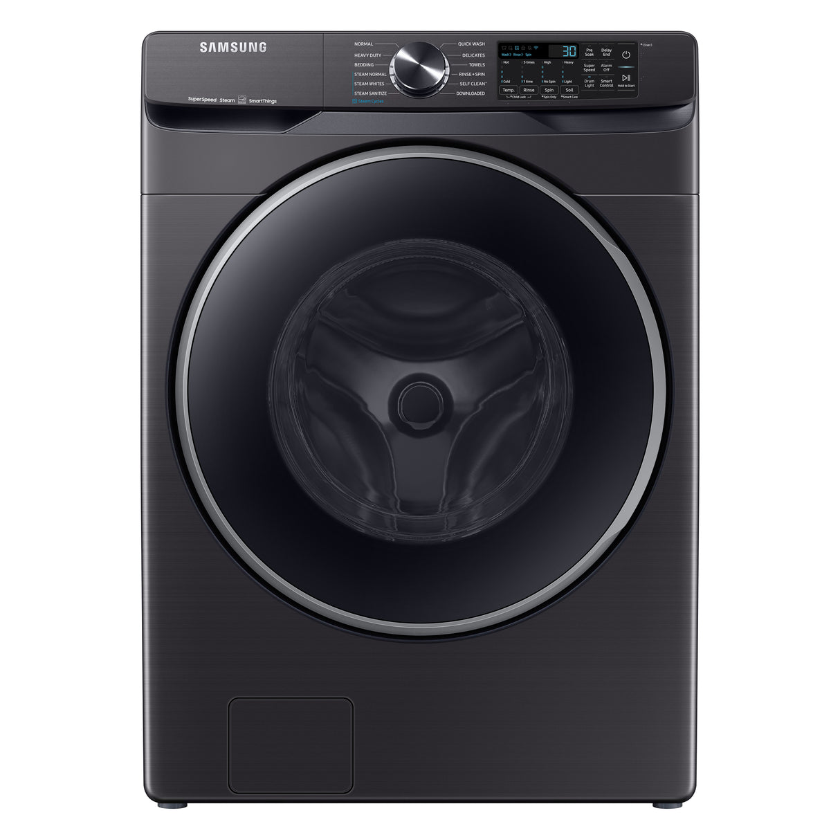 5.0 cu. ft. Extra-Large Capacity Smart Front Load Washer with Super Speed Wash in Brushed Black - (WF50A8500AV)