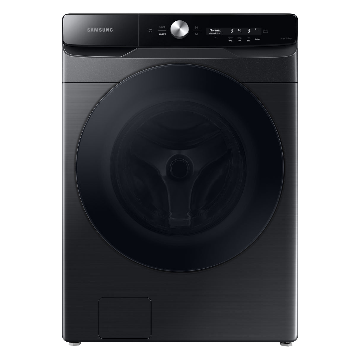 5.0 cu. ft. Extra-Large Capacity Smart Dial Front Load Washer with MultiControl(TM) in Brushed Black - (WF50A8600AV)