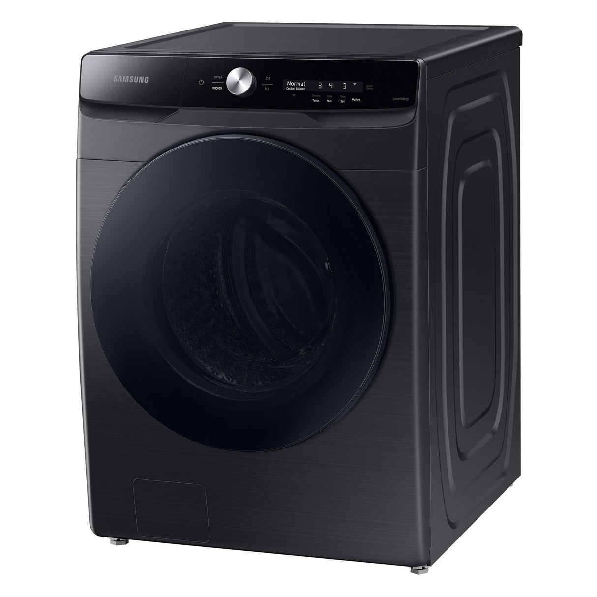 5.0 cu. ft. Extra-Large Capacity Smart Dial Front Load Washer with MultiControl(TM) in Brushed Black - (WF50A8600AV)