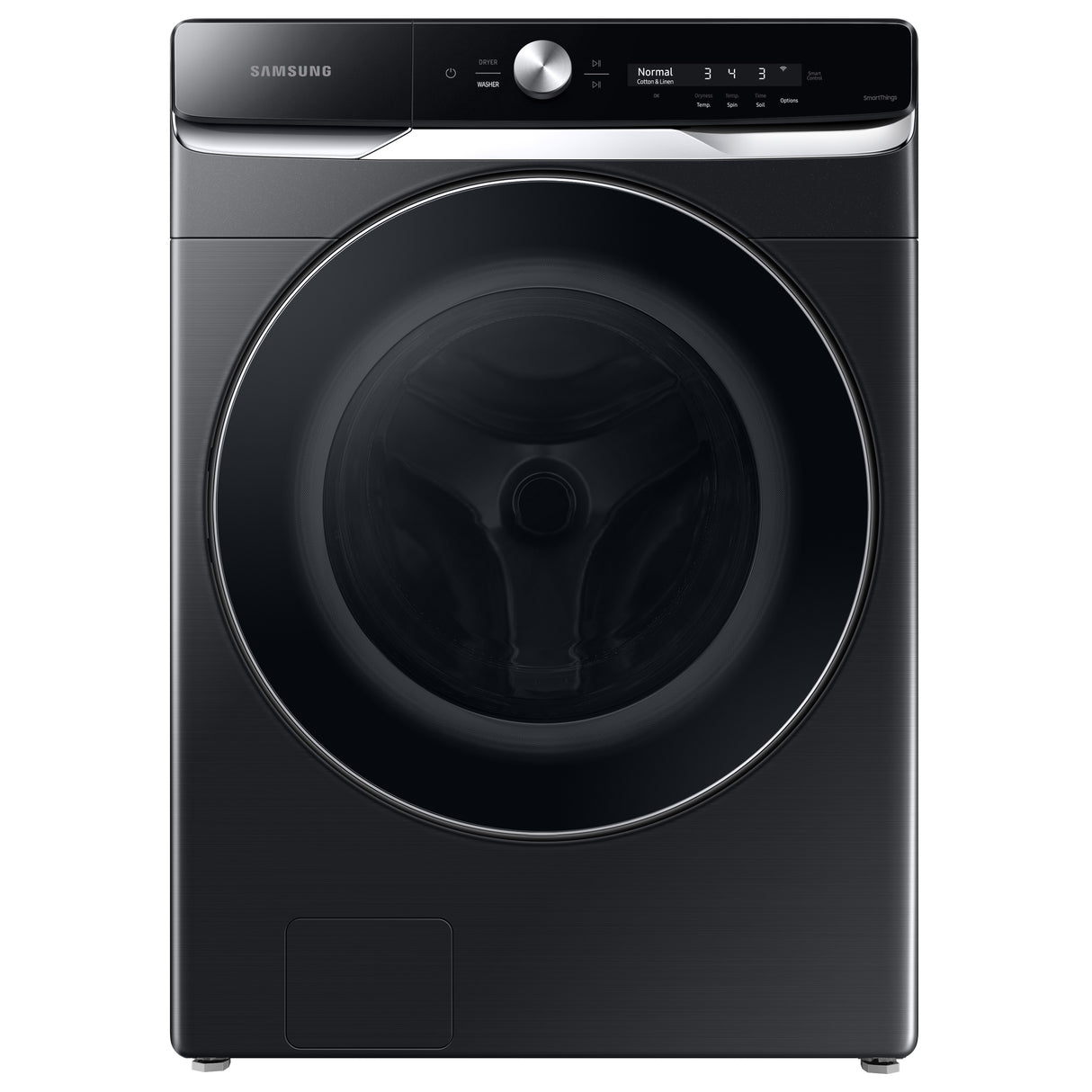 5.0 cu. ft. Extra-Large Capacity Smart Dial Front Load Washer with OptiWash(TM) in Brushed Black - (WF50A8800AV)