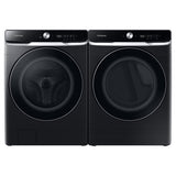 5.0 cu. ft. Extra-Large Capacity Smart Dial Front Load Washer with OptiWash(TM) in Brushed Black - (WF50A8800AV)