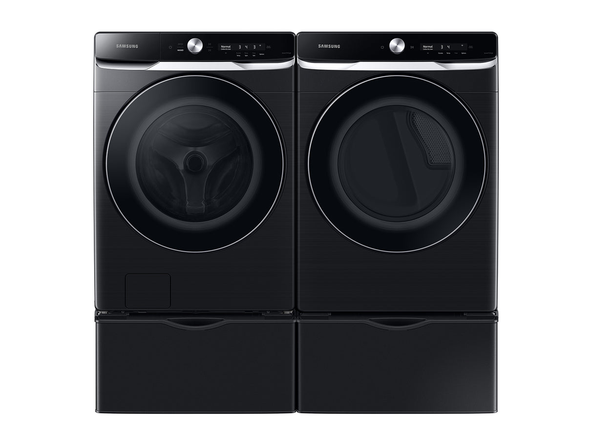 5.0 cu. ft. Extra-Large Capacity Smart Dial Front Load Washer with OptiWash(TM) in Brushed Black - (WF50A8800AV)