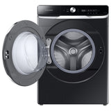 5.0 cu. ft. Extra-Large Capacity Smart Dial Front Load Washer with OptiWash(TM) in Brushed Black - (WF50A8800AV)