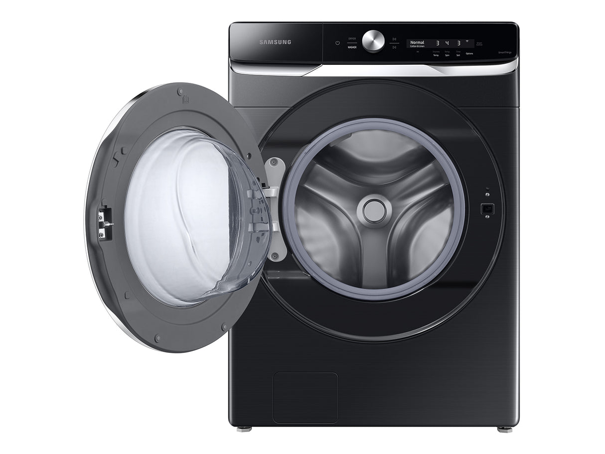 5.0 cu. ft. Extra-Large Capacity Smart Dial Front Load Washer with OptiWash(TM) in Brushed Black - (WF50A8800AV)