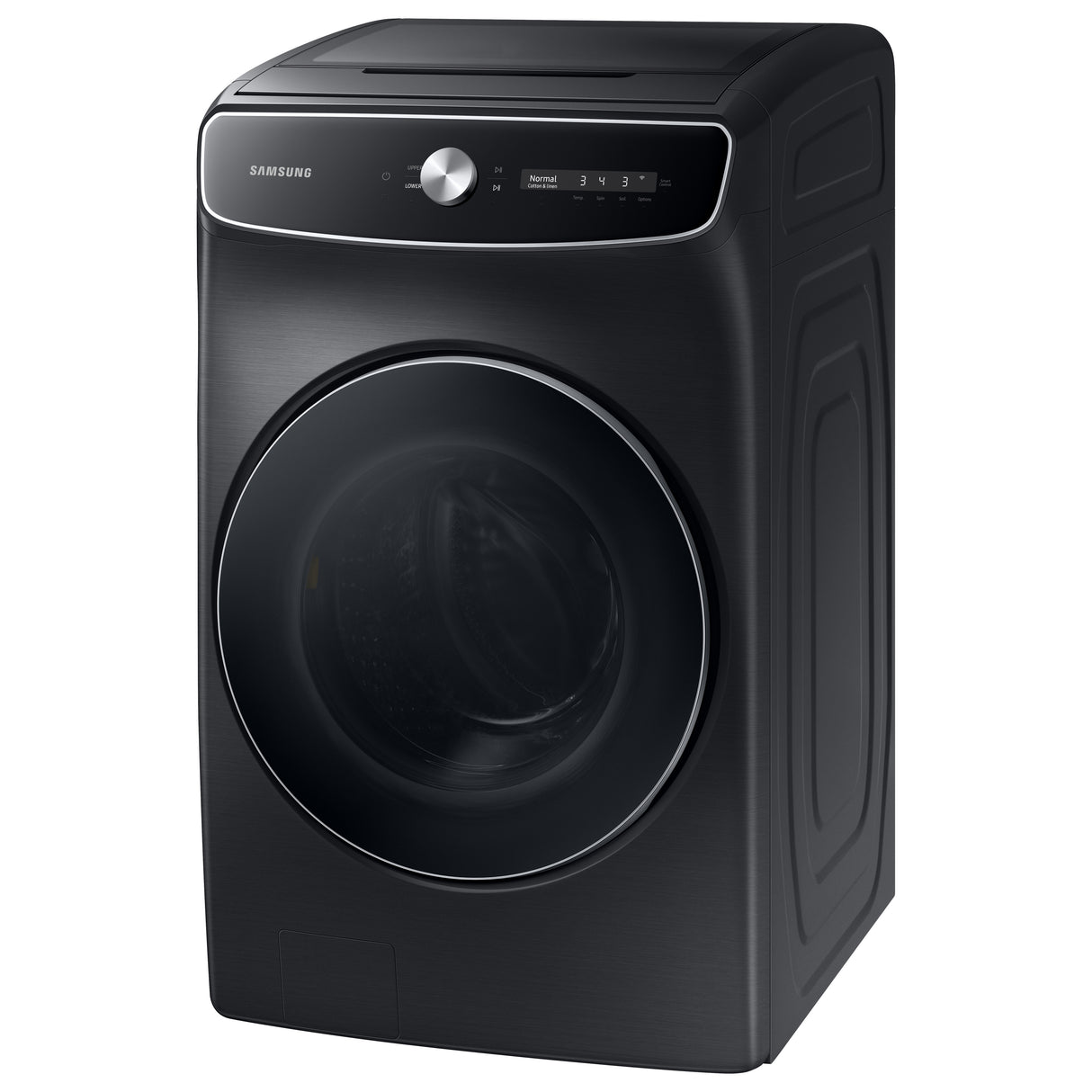 6.0 cu. ft. Total Capacity Smart Dial Washer with FlexWash(TM) and Super Speed Wash in Brushed Black - (WV60A9900AV)