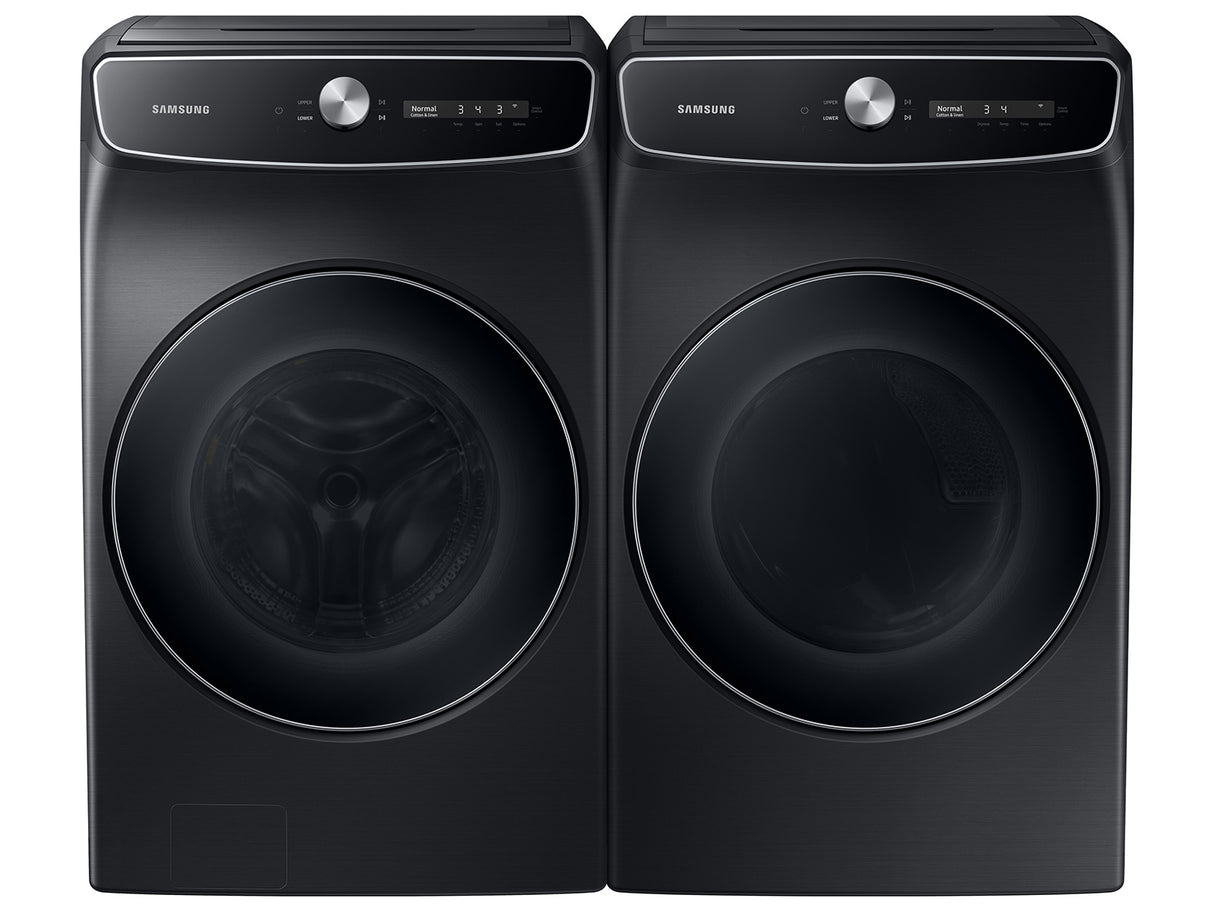 6.0 cu. ft. Total Capacity Smart Dial Washer with FlexWash(TM) and Super Speed Wash in Brushed Black - (WV60A9900AV)