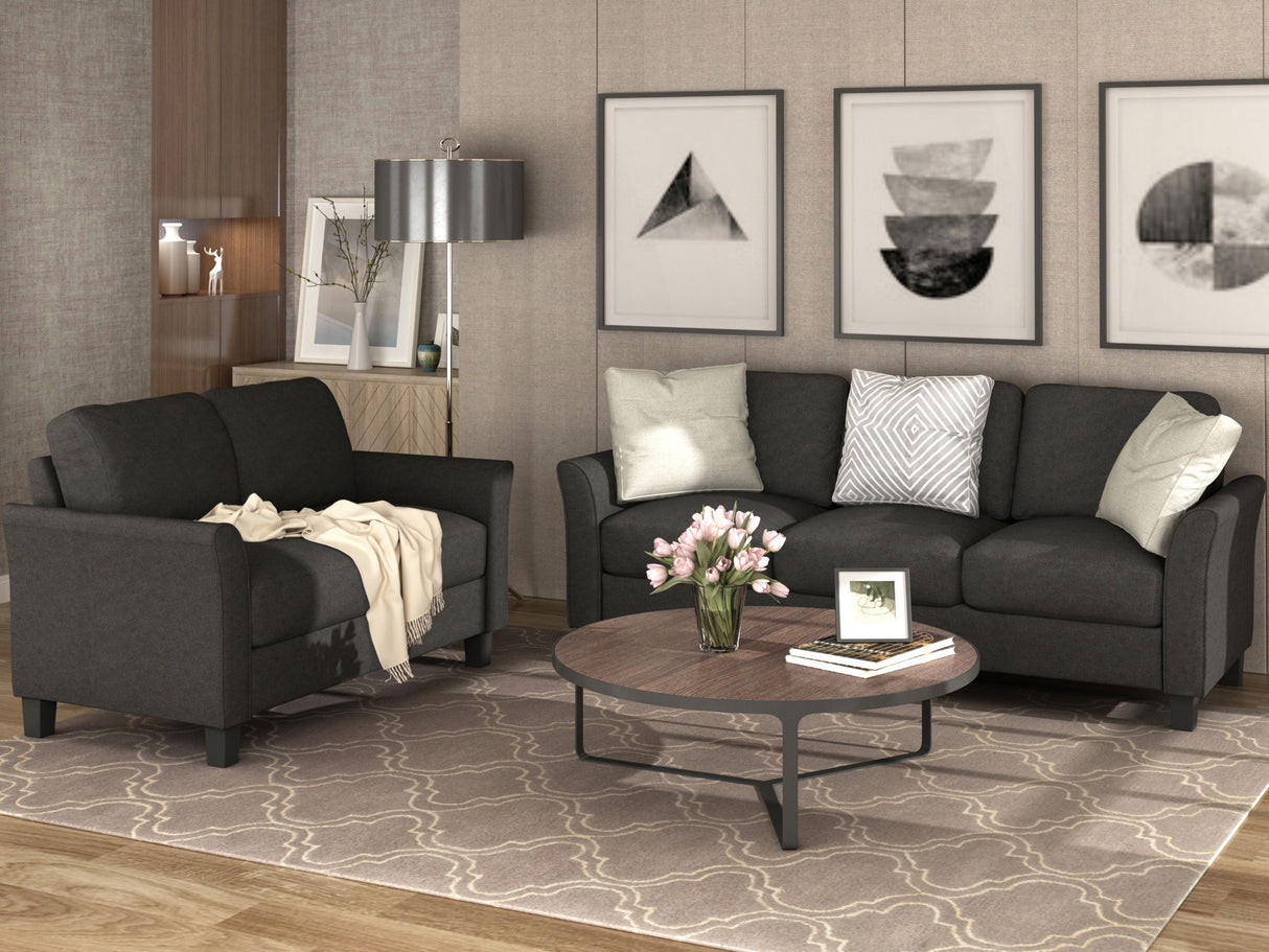 Living Room Furniture Loveseat Sofa And 3 Seat Sofa