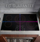 GE Profile(TM) 36" Built-In Touch Control Electric Cooktop - (PEP7036DTBB)