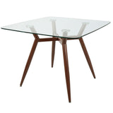 Clara - Mid Century Modern Square Table