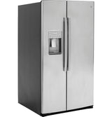 GE Profile(TM) Series ENERGY STAR(R) 25.3 Cu. Ft. Side-by-Side Refrigerator - (PSE25KYHFS)