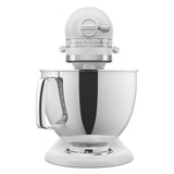 Refurbished Artisan Series 5 Quart Tilt-Head Stand Mixer - White-on-White