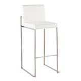 Fuji - High Back Upholstered Barstool Set