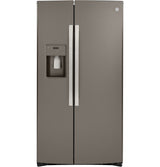 GE(R) 21.8 Cu. Ft. Counter-Depth Side-By-Side Refrigerator - (GZS22IMNES)