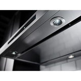 30" Wall-Mount, 3-Speed Canopy Hood - Stainless Steel - Pearl Silver