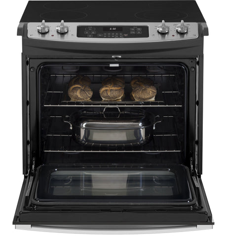 GE(R) 30" Drop-In Electric Range - (JD630STSS)