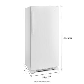 31" Wide All Refrigerator With LED Lighting - 18 Cubic Feet