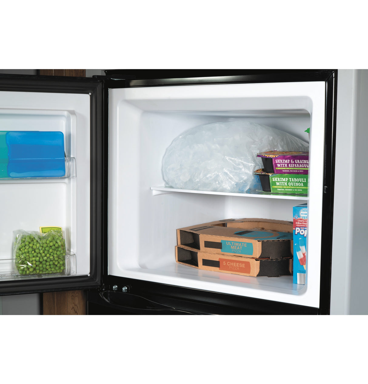 GE(R) 9.8 Cu. Ft. 12 Volt DC Power Top-Freezer Refrigerator - (GPV10FGNBB)