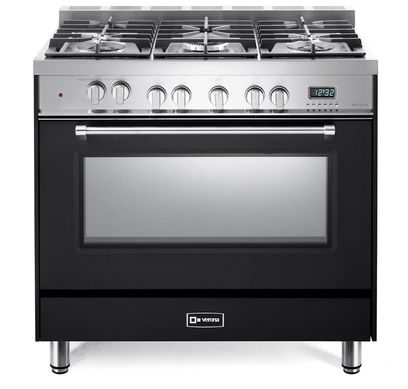 Prestige 36" Dual Fuel Single Oven Range - Matte Black - (VPFSGE365E)