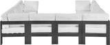 Nizuc - Outdoor Patio Modular Sectional 8 Piece - White