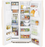 GE(R) 25.3 Cu. Ft. Side-By-Side Refrigerator - (GSS25GGPCC)