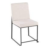 Fuji - Contemporary Modern Elegance With High Back Dining Chair (Set of 2)