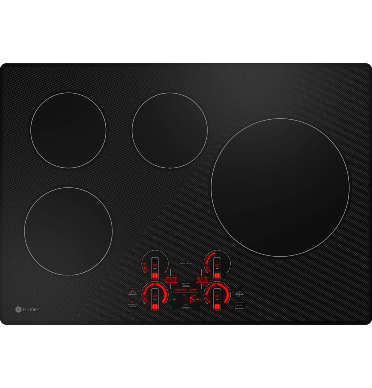 GE Profile(TM) 30" Built-In Touch Control Induction Cooktop - (PHP7030DTBB)