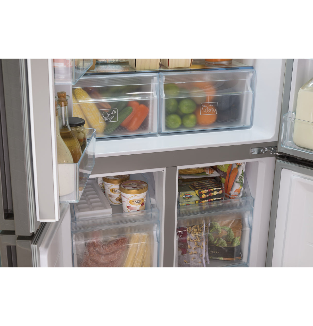 16.8 Cu. Ft. Quad Door Refrigerator - (QHE16HYPFS)