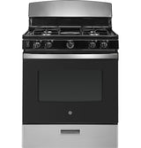 GE(R) 30" Free-Standing Gas Range - (JGBS30RETSS)