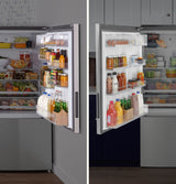 GE(R) ENERGY STAR(R) 17.7 Cu. Ft. Counter-Depth Bottom-Freezer Refrigerator - (GBE17HYRFS)