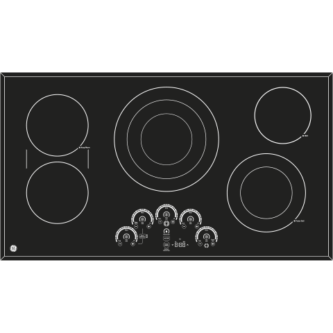 GE Profile(TM) 36" Built-In Touch Control Cooktop - (PP9036DJBB)