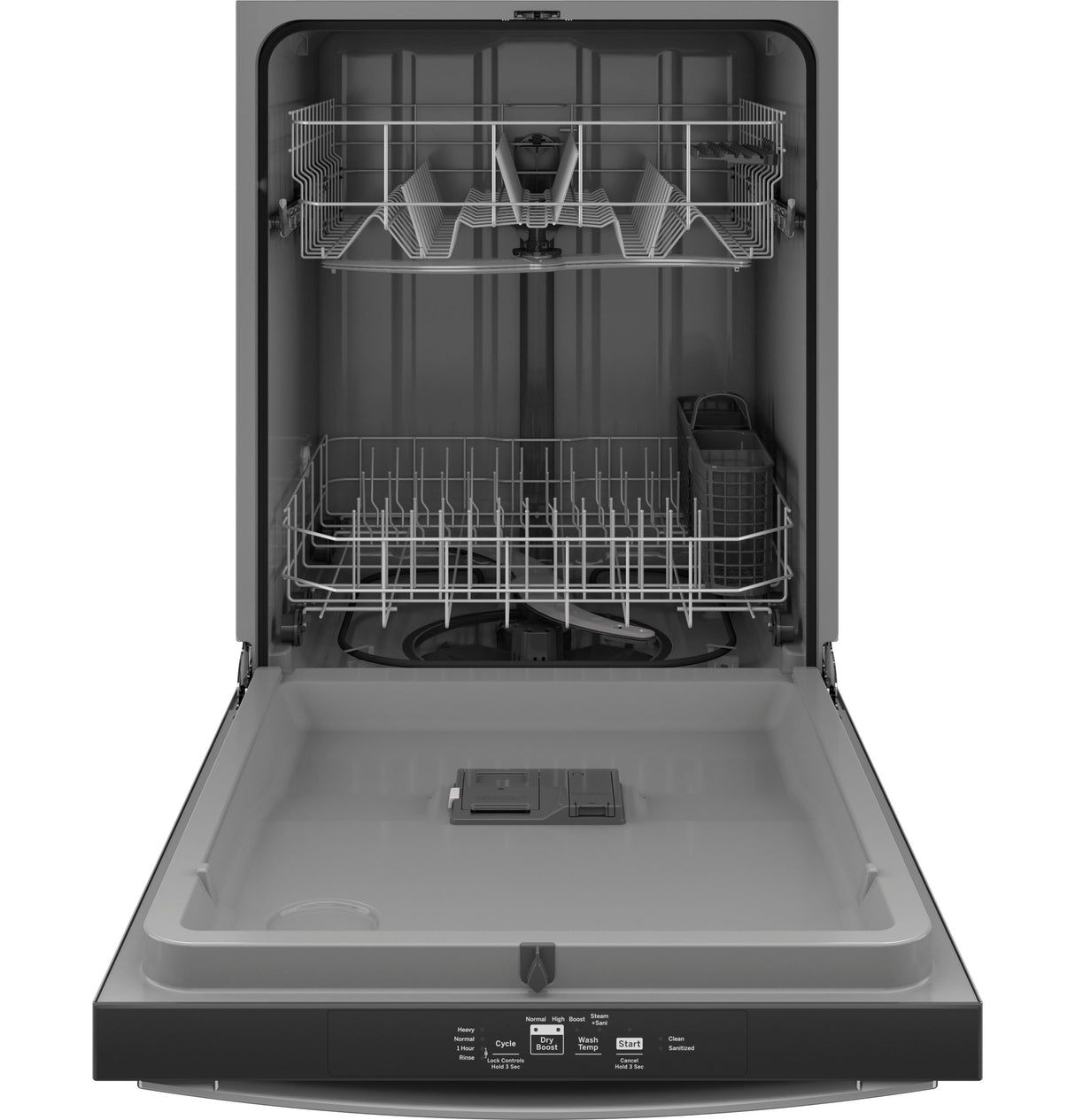 GE(R) ENERGY STAR(R) Top Control with Plastic Interior Dishwasher with Sanitize Cycle & Dry Boost - (GDT535PYVFS)