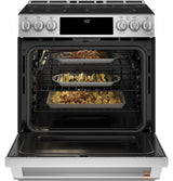 Caf(eback)(TM) 30" Smart Slide-In, Front-Control, Induction and Convection Range with In-Oven Camera - (CHS90XP2MS1)