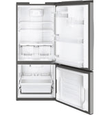 GE(R) ENERGY STAR(R) 20.9 Cu. Ft. Bottom-Freezer Refrigerator - (GBE21DYKFS)