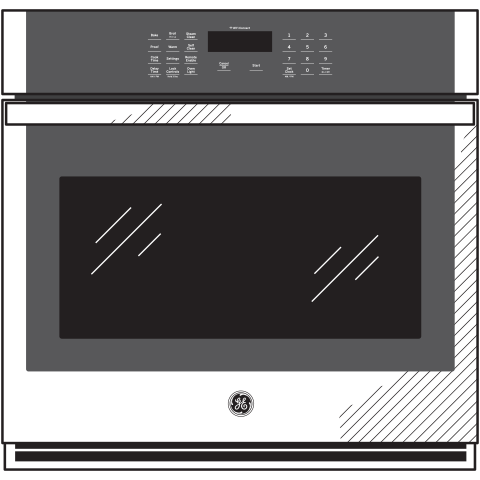 GE(R) 27" Smart Built-In Single Wall Oven - (JKS3000SNSS)