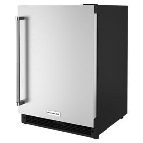 24" Undercounter Refrigerator With Stainless Steel Door