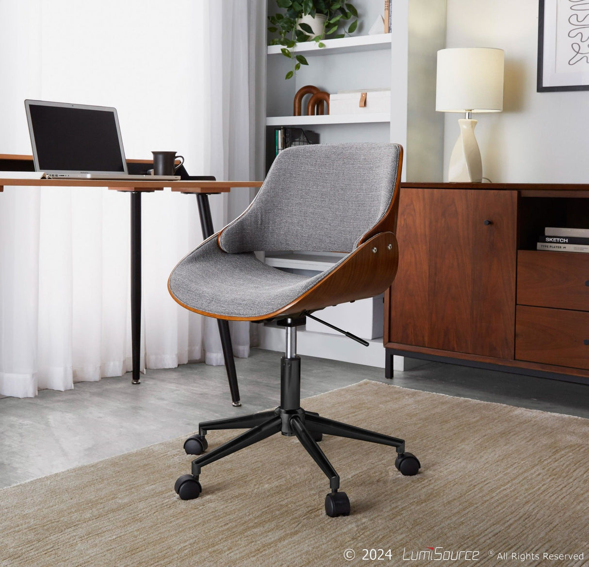 Fabrico - Office Chair - Chrome Base