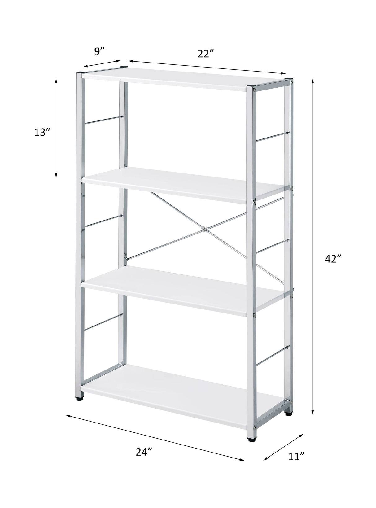 Tennos - Bookshelf - White