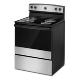 Amana 30" Electric Range With Easy-Clean Glass Door - Stainless Steel